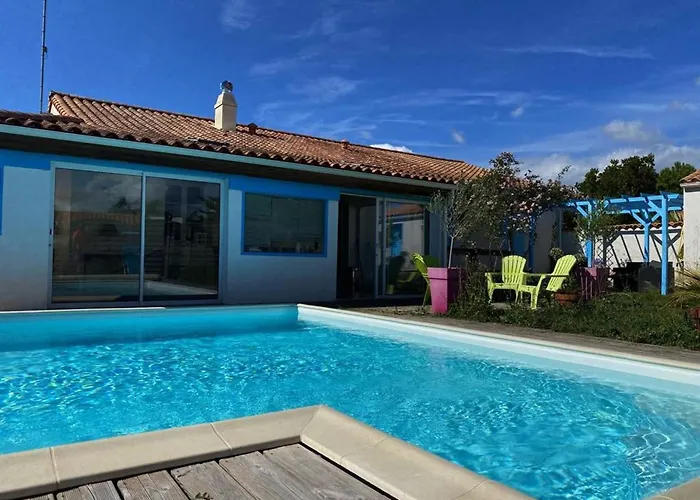 Maison Avec Piscine Privee, Pres De La Plage, A - Fr-1-336-157 בית נופש *