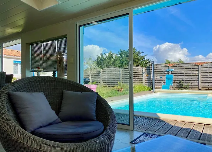 בית נופש Maison Avec Piscine Privee, Pres De La Plage, A - Fr-1-336-157