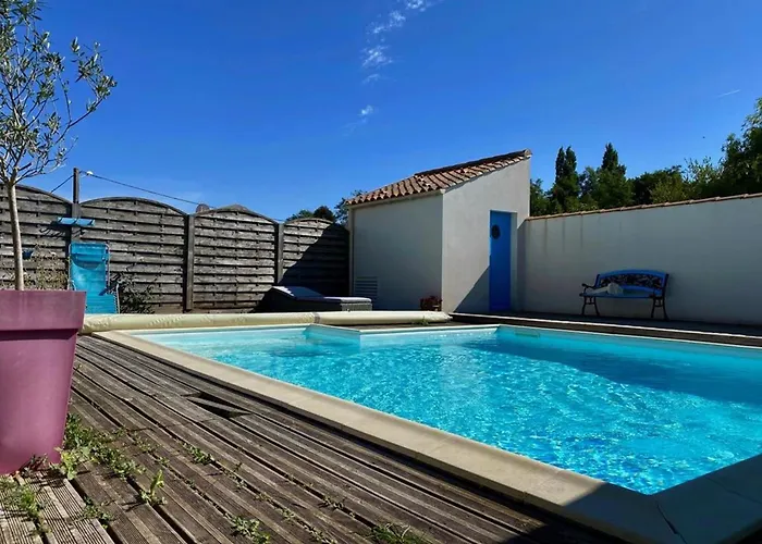Maison Avec Piscine Privee, Pres De La Plage, A - Fr-1-336-157 בית נופש *